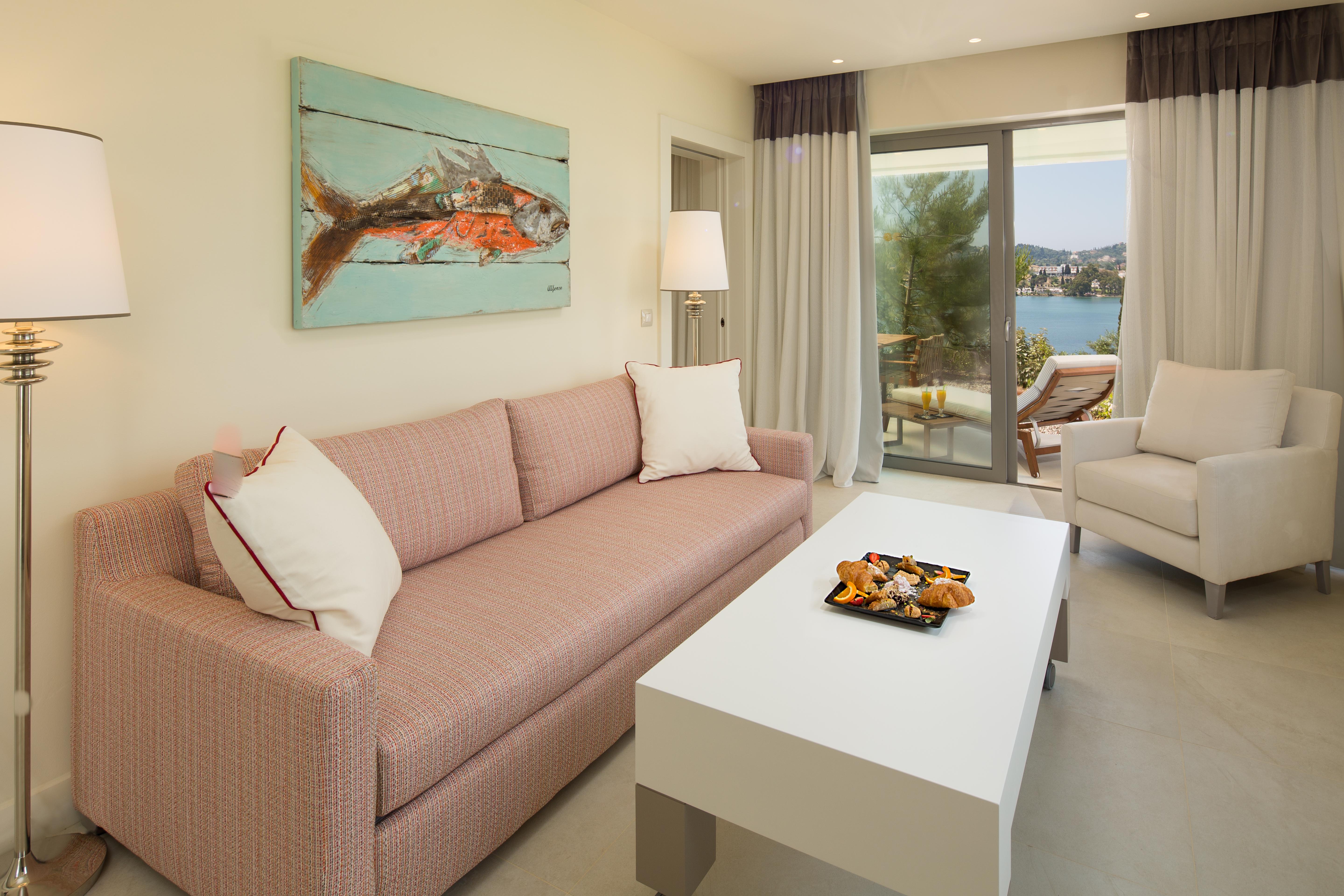 Rodostamo Hotel & Spa- Adults Friendly Kommeno  Exterior foto A living room
