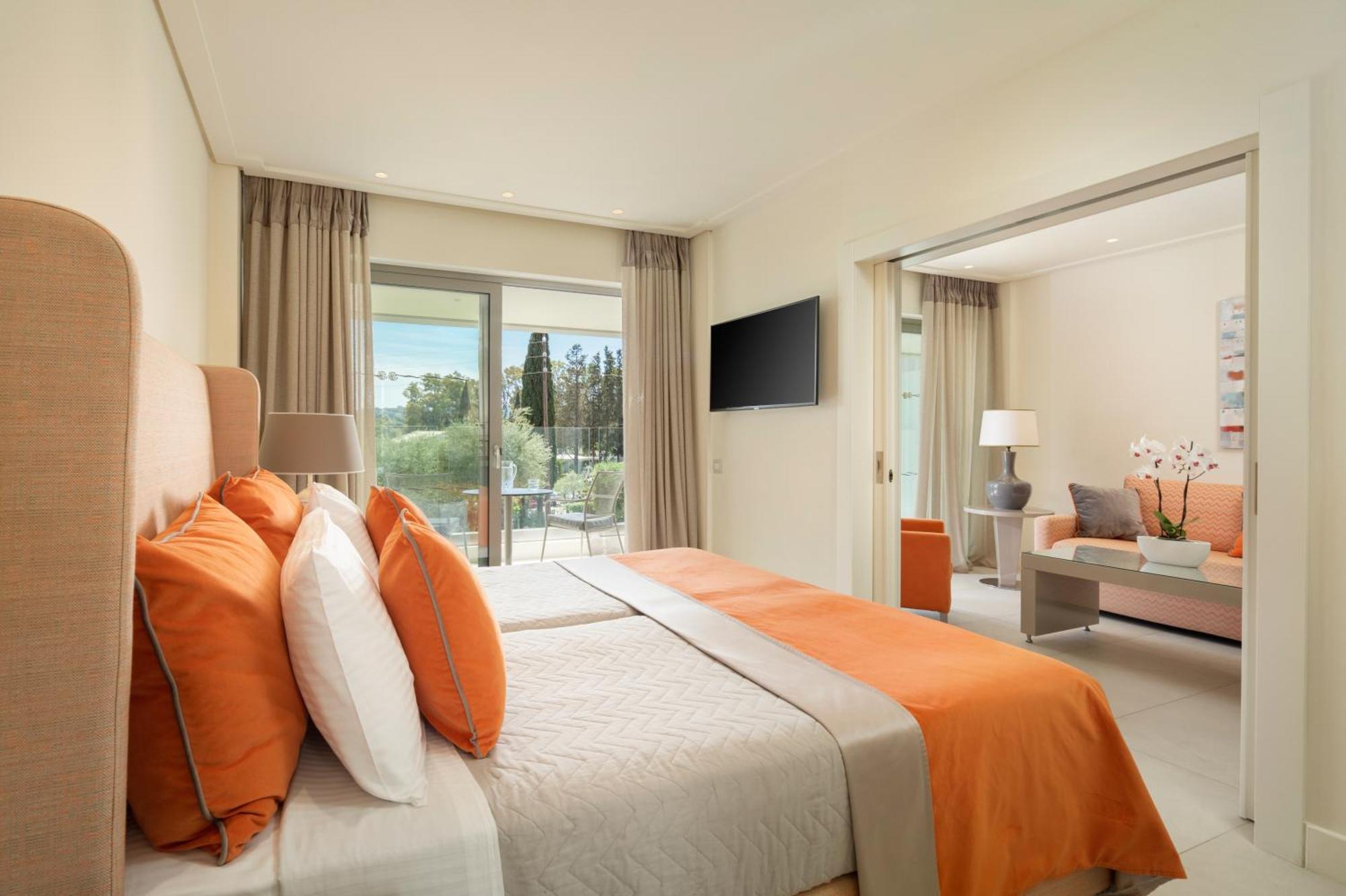 Rodostamo Hotel & Spa- Adults Friendly Kommeno  Exterior foto A bedroom at the hotel
